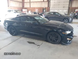 2018 Ford Mustang EcoBoost with VIN 1FA6P8TH0J5100969, listed as a IAAI auction lot 40617916 with 66,510 mi miles and . Bid and sale history available at carsss.com. Image 1.