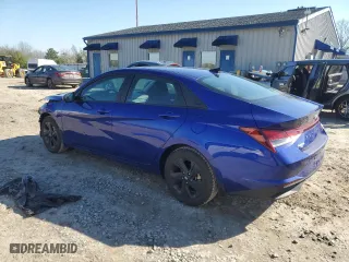 2022 Hyundai Elantra Essential with VIN KMHLM4AG7NU312154, listed as a Copart auction lot 46621275 with 20,985 mi miles and Salvage Title. Bid and sale history available at carsss.com. Image 2.