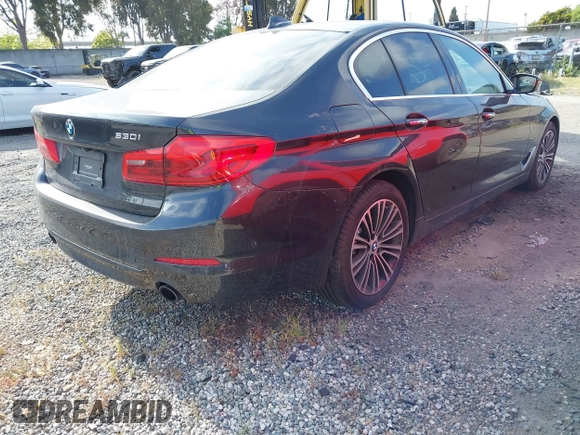 2017 BMW 5 Series 530i with VIN WBAJA5C34HG896047, listed as a IAAI auction lot 41441337 with 83,213 mi miles and . Bid and sale history available at carsss.com. Image 4.