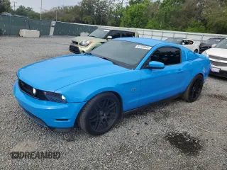 2010 Ford Mustang GT with VIN 1ZVBP8CH9A5115587, listed as a Copart auction lot 51159945 with 92,078 mi miles and Salvage Title. Bid and sale history available at carsss.com. Image 1.