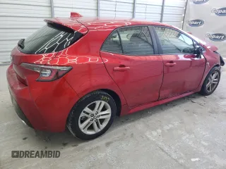 2022 Toyota Corolla Hatchback SE with VIN JTND4MBE3N3165919, listed as a Copart auction lot 74857234 with 72,048 mi miles and Clean Title. Bid and sale history available at carsss.com. Image 3.