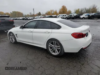 2018 BMW 4 Series 440i with VIN WBA4J5C50JBF07358, listed as a Copart auction lot 80349094 with 98,407 mi miles and Salvage Title. Bid and sale history available at DreamBid. Image 2.