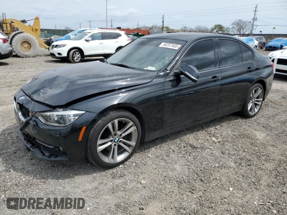 2016 BMW 3 Series 328i with VIN WBA8E9C54GK647559, listed as a Copart auction lot 50257465 with 120,983 mi miles and Salvage Title. Bid and sale history available at DreamBid. Image 1.