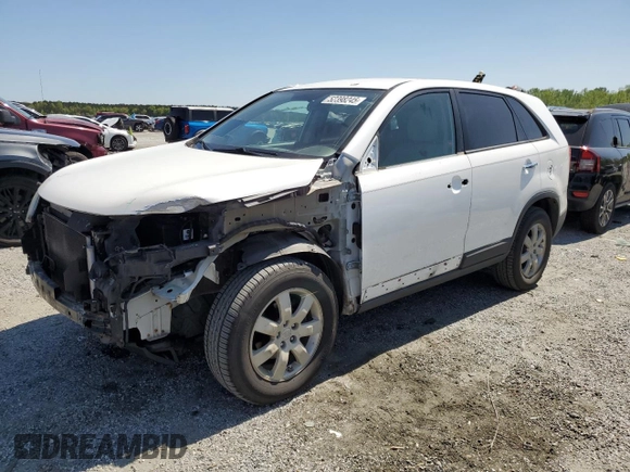2011 Kia Sorento LX with VIN 5XYKT3A12BG065745, listed as a Copart auction lot 52398245 with 140,713 mi miles and Salvage Title. Bid and sale history available at DreamBid. Image 1.