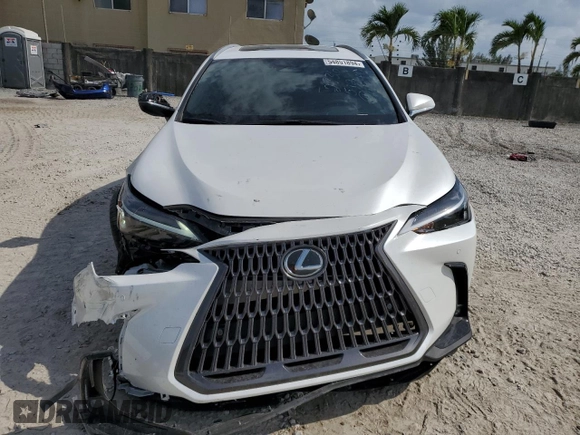 2023 Lexus NX with VIN JTJGDCAZ3P5012736, listed as a Copart auction lot 54851894 with 4,097 mi miles and Salvage Title. Bid and sale history available at carsss.com. Image 5.
