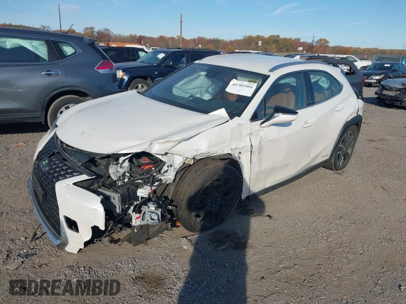 2019 Lexus UX 250h with VIN JTHU9JBH8K2004190, listed as a IAAI auction lot 40701904 with 76,805 mi miles and . Bid and sale history available at DreamBid. Image 2.