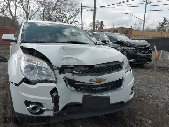 2014 Chevrolet Equinox LT with VIN 2GNFLGEK0E6191591, listed as a IAAI auction lot 41869444 with 136,829 mi miles. Bid and sale history available at carsss.com. Image 6.