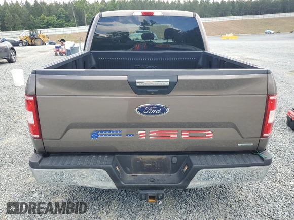 2018 Ford F-150 XL with VIN 1FTEW1EP1JFD62482, listed as a Copart auction lot 56378635 with 56,017 mi miles and Salvage title. Bid and sale history available at DreamBid. Image 6.