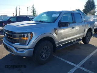 2023 Ford F-150 XL with VIN 1FTEW1E87PFA92353, listed as a IAAI auction lot 41418058 with 13,668 mi miles. Bid and sale history available at carsss.com. Image 2.
