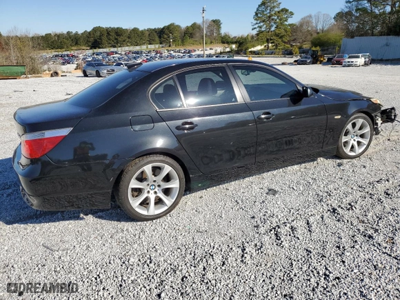 2004 BMW 5 Series 545iA with VIN WBANB33534B108502, listed as a Copart auction lot 49930725 with 158,949 mi miles and Salvage Title. Bid and sale history available at carsss.com. Image 3.