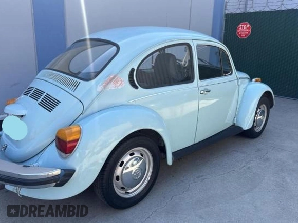1974 Volkswagen Beetle with VIN 1142098323, listed as a Copart auction lot 48799085 with 41,346 mi miles and Clean Title. Bid and sale history available at DreamBid. Image 4.