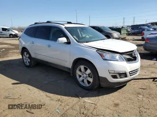 2017 Chevrolet Traverse Premier with VIN 1GNKVJKD5HJ212325, listed as a Copart auction lot 48358945 with Not Provided miles and Clean Title. Bid and sale history available at DreamBid. Image 4.