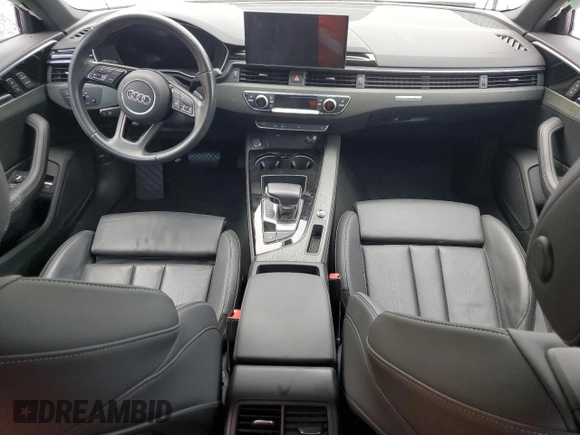 2020 Audi A4 Premium Plus with VIN WAUENAF48LN010478, listed as a Copart auction lot 58715525 with 36,852 mi miles and Non repairable. Bid and sale history available at DreamBid. Image 8.