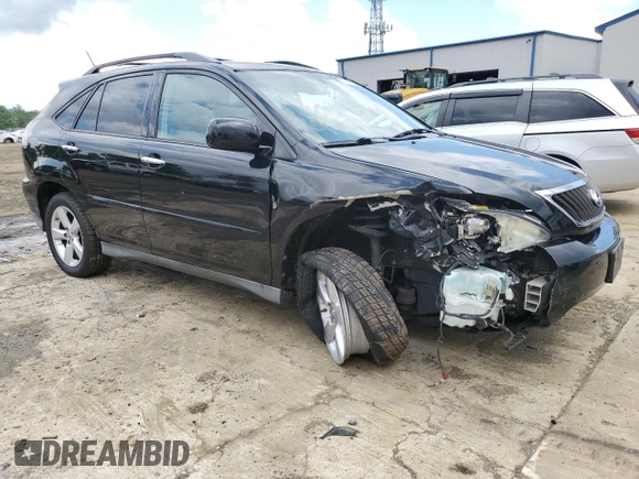 2008 Lexus RX 350 z VIN 2T2HK31U48C067570, wystawiony jako Copart lot #58711905 z przebiegiem 128 521 mil mil oraz Szkoda całkowita • Salvage title. Historia ofert i sprzedaży dostępna na DreamBid. Obrazek 4.