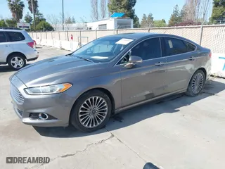2013 Ford Fusion Titanium with VIN 3FA6P0K98DR216885, listed as a IAAI auction lot 41838680 with 164,182 mi miles. Bid and sale history available at carsss.com. Image 2.