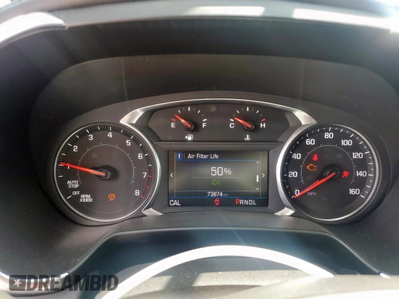 2021 Chevrolet Blazer LT with VIN 3GNKBCRS2MS537032, listed as a Copart auction lot 63701765 with 73,874 mi miles and Salvage title. Bid and sale history available at DreamBid. Image 9.