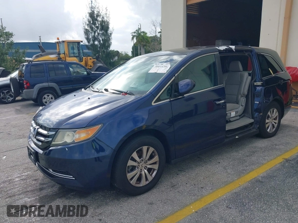 2016 Honda Odyssey EX-L with VIN 5FNRL5H60GB064815, listed as a IAAI auction lot 38644382 with 84,499 mi miles. Bid and sale history available at carsss.com. Image 18.