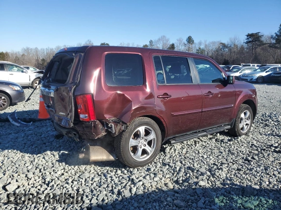 2013 Honda Pilot EX-L with VIN 5FNYF4H50DB042930, listed as a Copart auction lot 88541495 with 173,249 mi miles and Salvage Title. Bid and sale history available at DreamBid. Image 3.