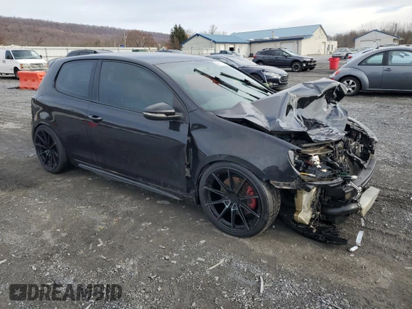 2012 Volkswagen GTI w/Conv & Sunroof with VIN WVWEV7AJ5CW263299, listed as a Copart auction lot 82613574 with 121,505 mi miles and Salvage title. Bid and sale history available at DreamBid. Image 4.