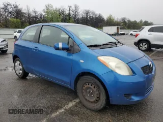 2007 Toyota Yaris with VIN JTDJT923675028938, listed as a Copart auction lot 56662235 with 213,056 mi miles and Clean Title. Bid and sale history available at DreamBid. Image 4.