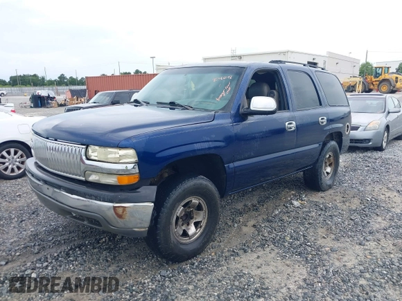 2002 Chevrolet Tahoe LS with VIN 1GNEC13Z62R205972, listed as a IAAI auction lot 42386598 with Not provided miles and . Bid and sale history available at DreamBid. Image 2.