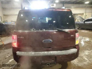 2010 Ford Flex SEL with VIN 2FMGK5CC6ABA42616, listed as a Copart auction lot 85689894 with 158,297 mi miles and Salvage Title. Bid and sale history available at carsss.com. Image 6.