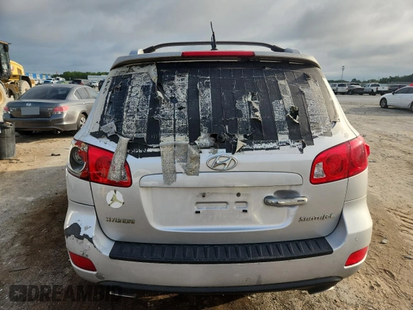 2009 Hyundai Santa Fe Limited with VIN 5NMSH13E89H237847, listed as a Copart auction lot 63209755 with 196,504 mi miles and Clean title. Bid and sale history available at DreamBid. Image 6.