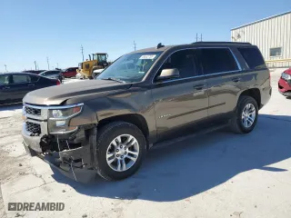 2016 Chevrolet Tahoe LS with VIN 1GNSCAKC2GR388424, listed as a Copart auction lot 49662755 with 139,652 mi miles and Salvage Title. Bid and sale history available at carsss.com. Image 1.