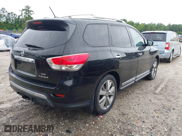2013 Nissan Pathfinder SL z VIN 5N1AR2MM4DC612575, wystawiony jako IAAI lot #42209619 z przebiegiem 127 093 mil mil oraz . Historia ofert i sprzedaży dostępna na DreamBid. Obrazek 4.