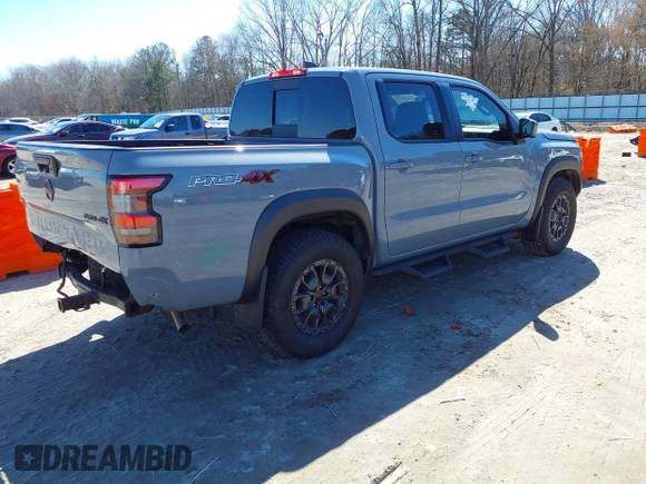 2023 Nissan Frontier SV with VIN 1N6ED1EK9PN655617, listed as a IAAI auction lot 41631837 with 70,000 mi miles and . Bid and sale history available at DreamBid. Image 4.