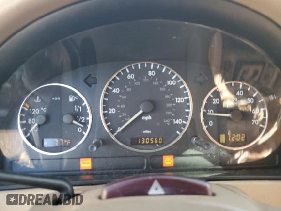 2005 Mercedes-Benz M 500 with VIN 4JGAB75E85A529110, listed as a Copart auction lot 80557034 with 130,560 mi miles and Salvage title. Bid and sale history available at DreamBid. Image 9.