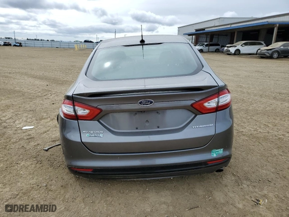 2014 Ford Fusion Energi Titanium with VIN 3FA6P0SU8ER356800, listed as a Copart auction lot 47617155 with 127,603 mi miles and Salvage Title. Bid and sale history available at carsss.com. Image 6.