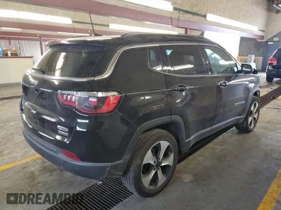2020 Jeep Compass Latitude with VIN 3C4NJDBB3LT258349, listed as a Copart auction lot 61452715 with 80,933 mi miles and Salvage title. Bid and sale history available at DreamBid. Image 3.