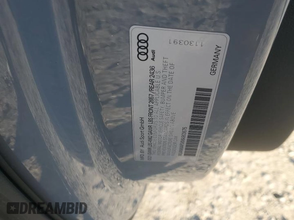 2021 Audi RS 5 z VIN WUANWAF5XMA903675, wystawiony jako Copart lot #86527284 z przebiegiem 27 445 mil mil oraz Szkoda całkowita • Salvage title. Historia ofert i sprzedaży dostępna na DreamBid. Obrazek 14.