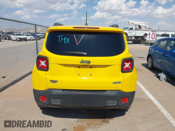 2016 Jeep Renegade Latitude z VIN ZACCJABT1GPD53424, wystawiony jako IAAI lot #42349781 z przebiegiem 108 209 mil mil oraz . Historia ofert i sprzedaży dostępna na DreamBid. Obrazek 16.