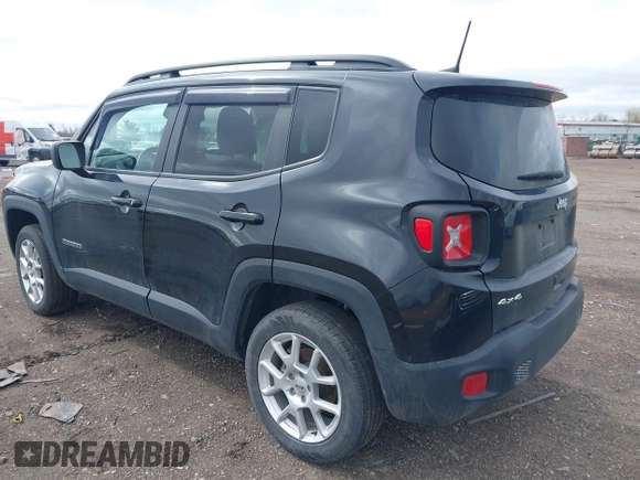 2022 Jeep Renegade Latitude with VIN ZACNJDB15NPN64189, listed as a IAAI auction lot 41909748 with 34,956 mi miles and . Bid and sale history available at DreamBid. Image 3.