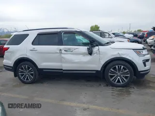 2018 Ford Explorer Platinum z VIN 1FM5K8HT1JGA62332, wystawiony jako IAAI lot #42105769 z przebiegiem 86 159 mil mil oraz . Historia ofert i sprzedaży dostępna na DreamBid. Obrazek 13.