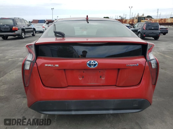2017 Toyota Prius Two with VIN JTDKARFU0H3533240, listed as a Copart auction lot 53893145 with 66,551 mi miles and Salvage Title. Bid and sale history available at DreamBid. Image 6.