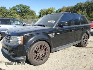 2012 Land Rover Range Rover Sport HSE Lux with VIN SALSK2D47CA744326, listed as a Copart auction lot 75076244 with 138,180 mi miles and Clean Title. Bid and sale history available at DreamBid. Image 1.