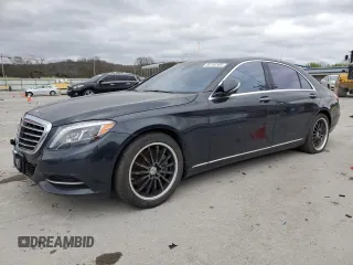 2016 Mercedes-Benz S-Class S 550 with VIN WDDUG8FB1GA254220, listed as a Copart auction lot 50144185 with 159,197 mi miles and Clean Title. Bid and sale history available at carsss.com. Image 1.