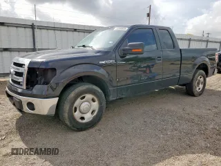 2014 Ford F-150 XL with VIN 1FTEX1CM6EFB39513, listed as a Copart auction lot 58960835 with 195,858 mi miles and Salvage title. Bid and sale history available at DreamBid. Image 1.