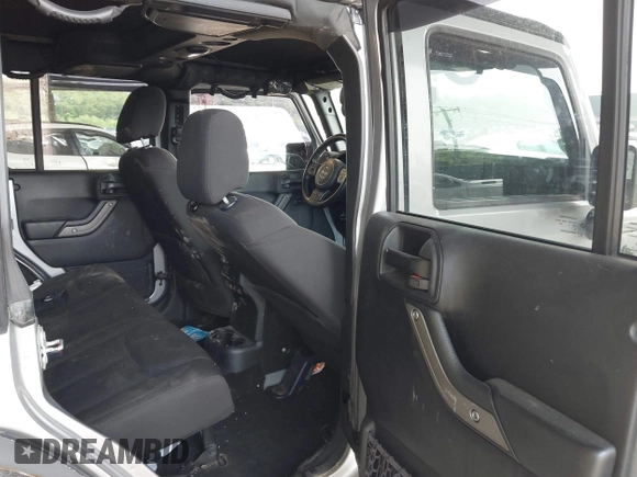 2017 Jeep Wrangler Unlimited Sport with VIN 1C4BJWDG1HL591515, listed as a IAAI auction lot 42426201 with 124,131 mi miles and . Bid and sale history available at DreamBid. Image 8.