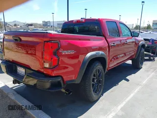 2023 Chevrolet Colorado 4WD Trail Boss with VIN 1GCPTEEK7P1185939, listed as a IAAI auction lot 41884598 with 3,476 mi miles. Bid and sale history available at carsss.com. Image 4.