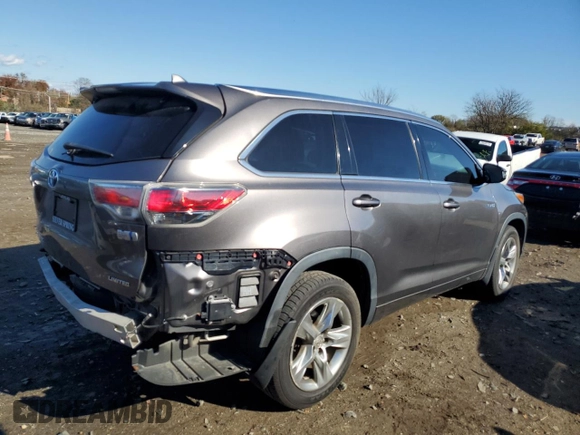 2015 Toyota Highlander Hybrid Limited with VIN 5TDDCRFH6FS008359, listed as a Copart auction lot 80030994 with 90,900 mi miles and Salvage Title. Bid and sale history available at carsss.com. Image 3.
