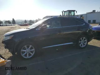 2010 Lexus RX with VIN 2T2BK1BA3AC045466, listed as a Copart auction lot 88991395 with 254,941 mi miles and Salvage Title. Bid and sale history available at carsss.com. Image 1.
