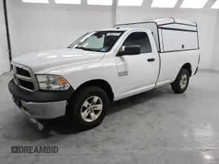 2018 Ram 1500 Tradesman с VIN 3C6JR7DGXJG135744, выставлен на аукционе Copart как лот 61490005 с пробегом 375 727 миль миль и Чистый • Clean title. История ставок и продаж доступна на DreamBid. Изображение 1.