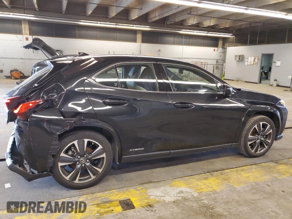 2022 Lexus UX 250h z VIN JTHP9JBH9N2056879, wystawiony jako Copart lot #78046184 z przebiegiem 15 744 mil mil oraz Szkoda całkowita • Salvage title. Historia ofert i sprzedaży dostępna na DreamBid. Obrazek 3.