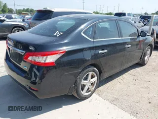2013 Nissan Sentra SV with VIN 1N4AB7AP9DN906696, listed as a IAAI auction lot 42211135 with 72,210 mi miles. Bid and sale history available at carsss.com. Image 4.