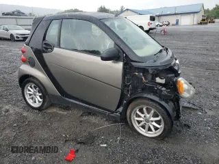 2009 Smart fortwo Passion z VIN WMEEK31XX9K267579, wystawiony jako Copart lot #63469494 z przebiegiem 110 705 mil mil oraz Szkoda całkowita • Salvage title. Historia ofert i sprzedaży dostępna na DreamBid. Obrazek 4.