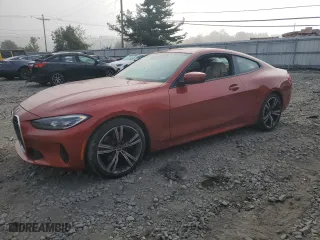 2023 BMW 4 Series 430i xDrive with VIN WBA73AP06PCL78170, listed as a Copart auction lot 70488264 with 11,801 mi miles and Salvage Title. Bid and sale history available at carsss.com. Image 1.